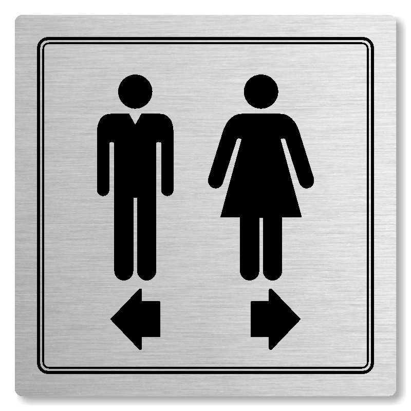 Piktogram WC rozdělovník
